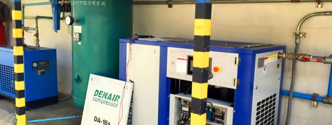 Энергосберегающий воздушный компрессор DENAIR в Колумбии